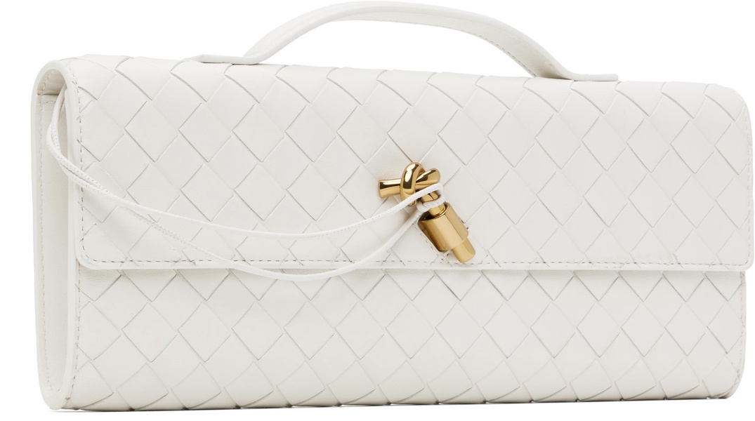 White Andiamo Clutch