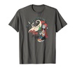 Amazon Essentials Men's Nightmare Before Christmas Sally and Zero Season’s Creepings T-Shirt, Grey Graphic Print, Small