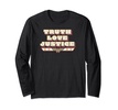 Amazon Essentials DC Comics Wonder Woman Truth Love Justice Long Sleeve T-Shirt