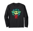 Amazon Essentials The Mandalorian Grogu Holiday Christmas Wreath Long Sleeve T-Shirt