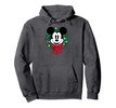 Amazon Essentials Mickey Mouse Festive Holiday Christmas Wreath Pullover Hoodie
