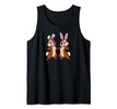 Amazon Essentials Disney Chip 'n' Dale Spring Easter Bunny Ears Tank Top