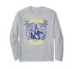 Amazon Essentials Looney Tunes Tropical Paradise Beach Scene Long Sleeve T-Shirt