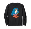 Amazon Essentials DC Comics Wonder Woman Comic Portrait Long Sleeve T-Shirt