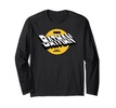 Amazon Essentials DC Comics Batman Circle 3D Shifted Logo Long Sleeve T-Shirt