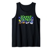 Amazon Essentials Looney Tunes Checkerboard with Characters Tank Top