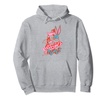 Amazon Essentials Looney Tunes Red and Pink Character Collage Pullover Hoodie