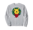 Amazon Essentials Winnie the Pooh Festive Holiday Christmas Wreath Sweatshirt
