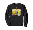Amazon Essentials Harry Potter Hogwarts Hufflepuff House Cartoon Scene Sweatshirt