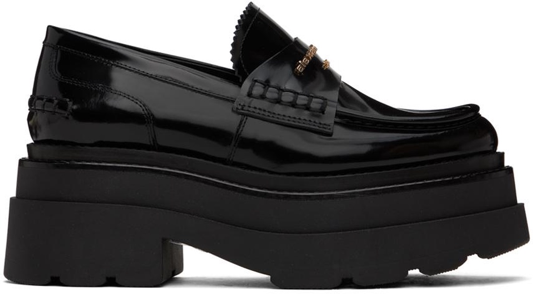 Elegant Glossy Leather Loafers