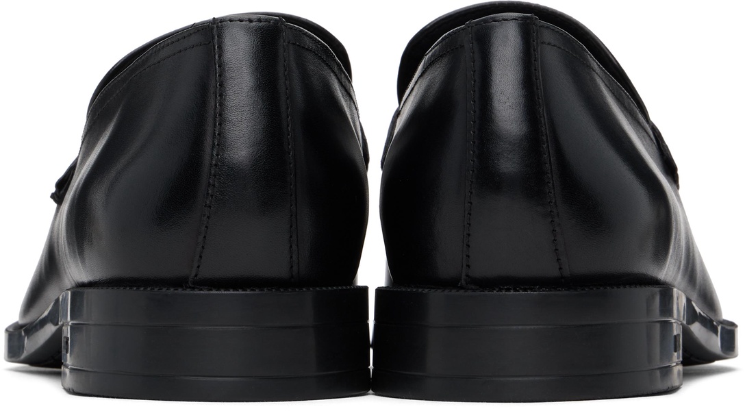 Black Leather Loafers