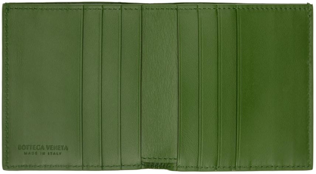 Green Slim Bifold Wallet