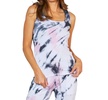 marble wash tank top in pink