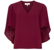 nina top in plum