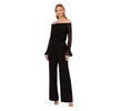 Adrianna Papell womens Lace and Crepe Jumpsuit
