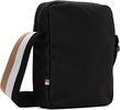 Black Contrast Logo Signature Stripe Bag