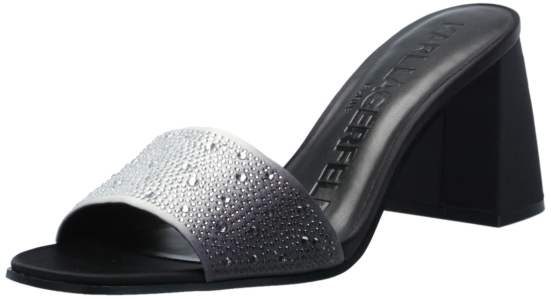 KARL LAGERFELD womens Pera Mule Dress Sandal
