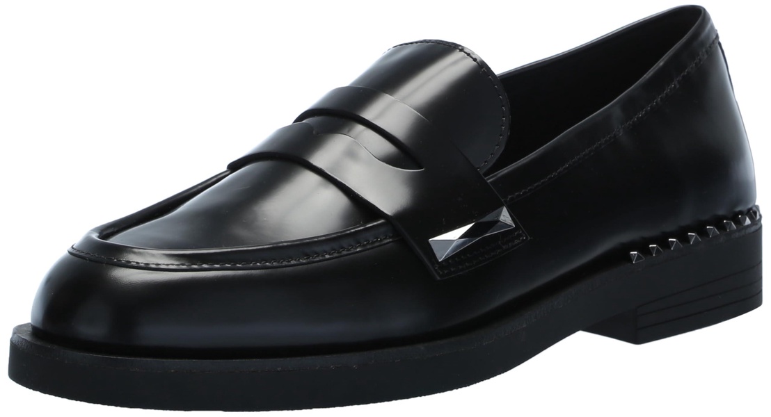 ASH Women's Whisper Stud 2 Loafer Shoes-Chic Leather Design, Comfortable Fit, Versatile Style for Everyday Wear