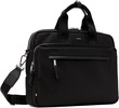 Black Multi-Pocket Briefcase