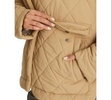 Women's High-Low Quilted Outdoor Puffer