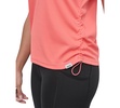Sport Women's Crewneck Short-Sleeve Side-Ruched Top