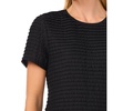 Women's Ruffled Short-Sleeve Knit Top