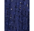Women's 3D Floral Embroidered Off-The-Shoulder Gown
