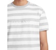 Men's Regular-Fit Stripe Embroidered Logo Graphic T-Shirt