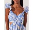 Women's Fritillaria Ruffle-Sleeve Maxi Dress