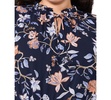 Plus Size Floral-Print Tiered-Skirt Maxi Dress
