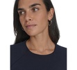 Women's Jewel-Neck Sleeveless A-Line Dress