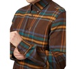 Men's Regular-Fit Oversized Brushed Check Button-Down Shirt