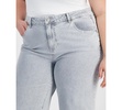 Trendy Plus Size Striped Cuffed Jeans, Exclusively at Macy's