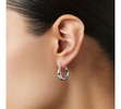 Endless Hoop Earrings - Venus Silver