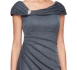 Women's Glittered Ruched Gown