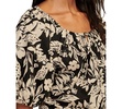 Women's Cotton Gathered Poplin Top