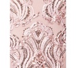 Women's Square-Neck Sleeveless Lace Gown