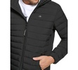 Men's Hooded & Quilted Packable Jacket