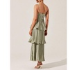 Women's Lupin Pleated Satin Dress