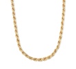 Rope Link 22" Chain Necklace in Sterling Silver