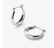 Endless Hoop Earrings - Venus Silver
