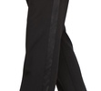 Plus Size Satin Tuxedo Stripe Pants
