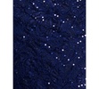 Women's Sequined Lace Off-The-Shoulder Gown