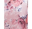 Petite Floral-Print Off-The-Shoulder Gown