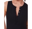 Women's Malibu Adjustible Snap-Front High Neck Ribbed One-Piece Swimsuit