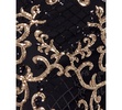 Women's Sequin Embellished Sleeveless Gown