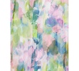 Women's Printed Pleated Strapless Gown