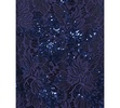 Women's Sequin Floral Halterneck Gown