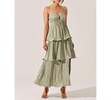 Women's Lupin Pleated Satin Dress