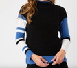 stripes and shadows sweater in striped